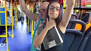 It happened on the public train! A stranger penetrated me from behind!!