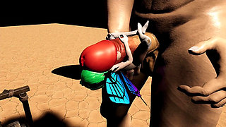 Fairy and Giant Do Battle in Unconvential Way