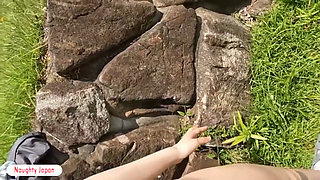 Slender Married Beauty Caught by Her Husband. Summer Fun Part 3 Brings a Scenic Outdoor Private Shoot