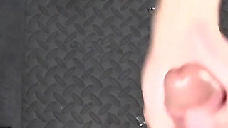 Fit redhead Alexa sucks cocks in the gloryhole for the first time POV