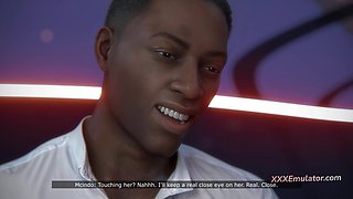Curvy Wife Mia Cheating her Hubby with 2 Massive BBC (3D Anime)