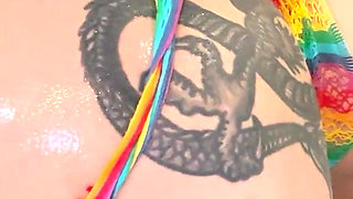 Cris Bathory Having Fun with Anal Chanting