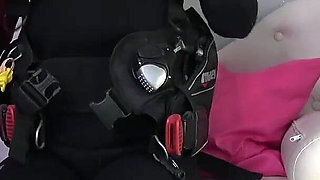 Fetish Clip Featuring a Wetsuit, Vest, Scuba Tank, and Toy