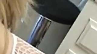 Stunning Blonde Can't Believe the Size of This Huge Black Cock