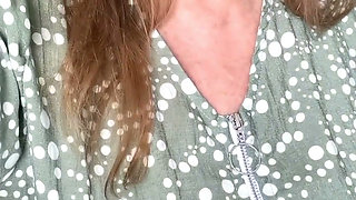 Hot MILF with Big Natural Tits Shake Them