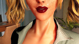 Sweet College Girl Get Fucked at House 3D Hentai Animation
