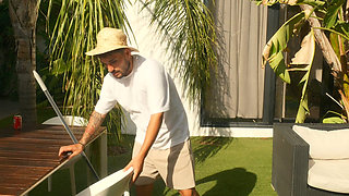 A Woman Is Fed up with Her Husband and Cheats on Him with the Gardener... She's a!