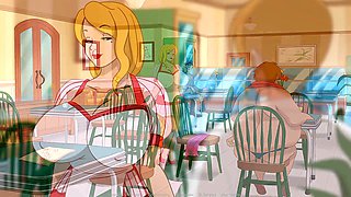 Hairy pussy granny shows off her wild side as a naughty wife in public