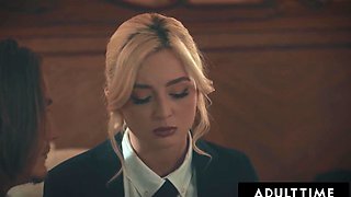 ADULT TIME - Stepbrothers trio-Way Prank Naive Virgin Lexi Lore With A Spirit Board! DUAL INTERNAL EJACULATION