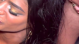 Gangbang Rough Slut by Suraya Indian with Intense Double Penetration