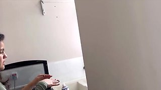 Fingering My Ex's Girl in the Laundry Room - Homemade Amateur Sex