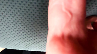 In the Car I Stop in a Parking Lot to Dildo My Pussy Like a Whore at the Risk of Being Surprised by Strangers