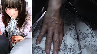 Asian japanese amateur has deep throat