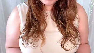 Amateur striptease and Solo masturbation