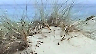 Amateur blonde lucy gets kinky in the dunes