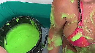 Subs Maisie Lewis & Kitty Get Gunged & Grind by Lola Devil