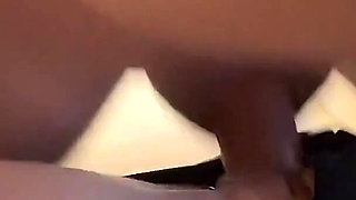 Sperm Flows From the Pussy