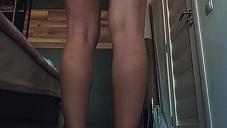 Fit Tatted MILF Tries on More Pairs of Underwear