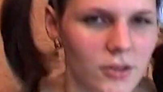 Horny Stepdaughter Fucks Wild on Bed