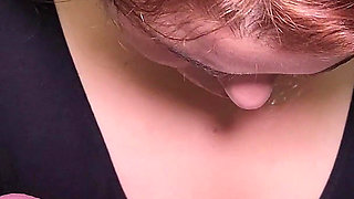 Fucked a Redhead MILF's Mouth Hard in Her Sports Leggings and Stuck It in Her Tight Hole