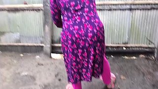 Desi Sister Caught Peeing in Bathroom - Tight Pussy Fuck & Anal Action - SAFI TV