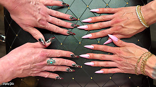 Mesmerizing Fingernails & Asmr: Mars Solo and Tickling Harmony