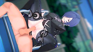 Rule 34, hoyoverse, ass fuck