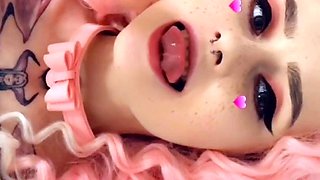 Amateur brunette ariana marie solo toying