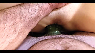 From Tight to Gaping, Watch Wife's Pussy Expand