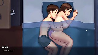 Hot Indian Bhabhi Fucks Dever in Summertime Saga Part 5 - Animated Hentai Sex