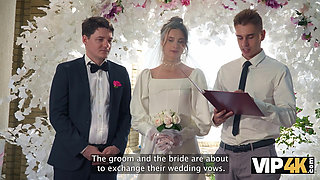 VIP4K. Watch Horny Brides getting Fucked at their Weddings. The best COMPILATION of Brides