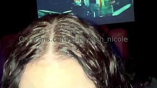 Auhneesh Nicole Gets Fucked by a BBC In A Cinema