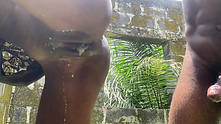 Horny Thug Creampied My Pussy After Fuvking Me in an Uncompleted Building