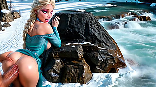 BUSTY German Teen gets FUCKED Outdoors