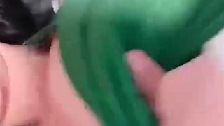 Close up Of Teen Masturbating
