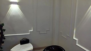 Big boob babe masturbating