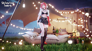 [4k Ultra-high-definition] Long Queencard Black Silk Miniskirt Anal Seila Beads Charming