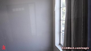 Guy fists and fucks bound neighbor