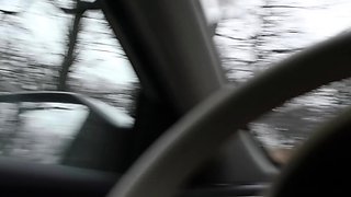 Risky Car Blowjob from Famous Teacher Mary Beth Haglin
