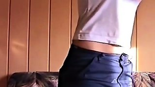 Heidi's German Amateur Striptease - Big Tits Exposed