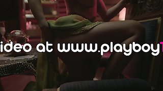 Nude Teen fortune teller showing future