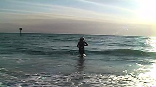 Freaky Blonde Gets Naked In Super High Risky Tampa Spots