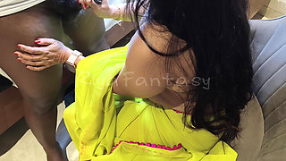 Riya in Saree #43 Romance with Boss