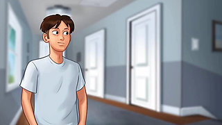 Summertime saga: stepson filled his stepmom's pussy with cum ep 189