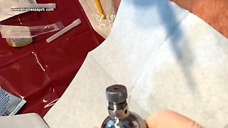 Nurse Dominatrix April Extreme Urethra Block Fetish HD