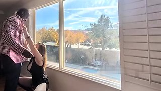 Blond cuckold white milf had real love adventure with her