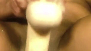 Pounding My Pussy with Monster Dildo Loud Moaning Orgasms Orgasms