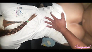 Big Ass Cheating Wife Getting Fucked at Her Husband Office by His Boss