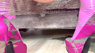 Happy Valentine's Day Pussy Self Stretching Video