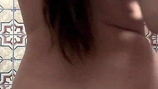 Fucked to Orgasm with My Dildo in the Shower